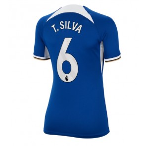 Maillot de foot Chelsea Thiago Silva #6 Domicile Femmes 2023-24 Manches Courte